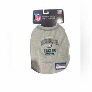 NFL Official Philadelphia Eagles Football Small Dog T-Shirt - NWT - Small Dog